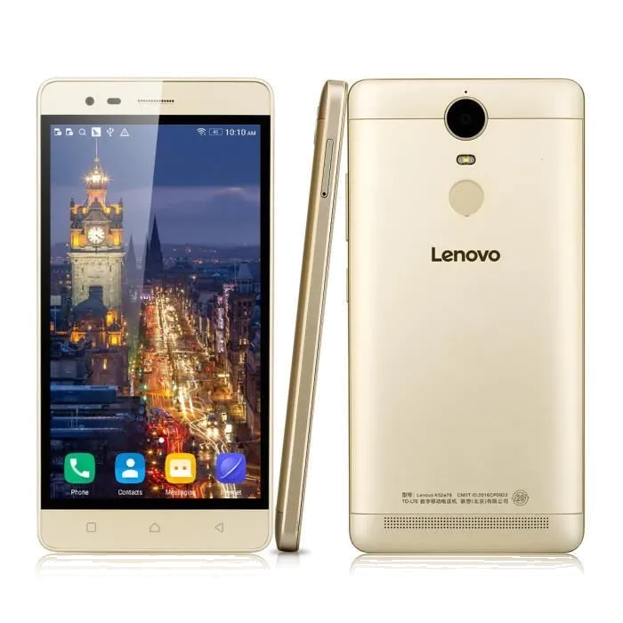 Настройка программного обеспечения Lenovo K5 Note
